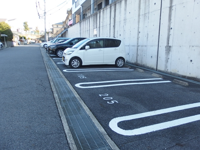 グリーンハイム松橋Ⅱの駐車場