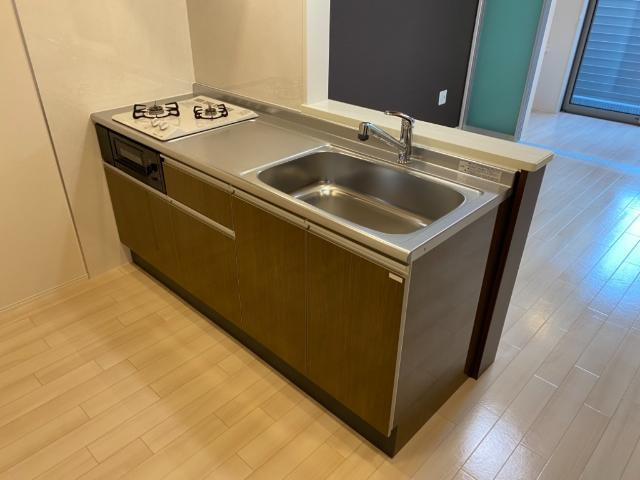 西宮市山口町　アパート新築工事のキッチン|カウンターキッチン（イメージ）