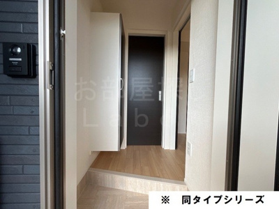 【玄関】 | 小田原市飯泉アパート新築工事