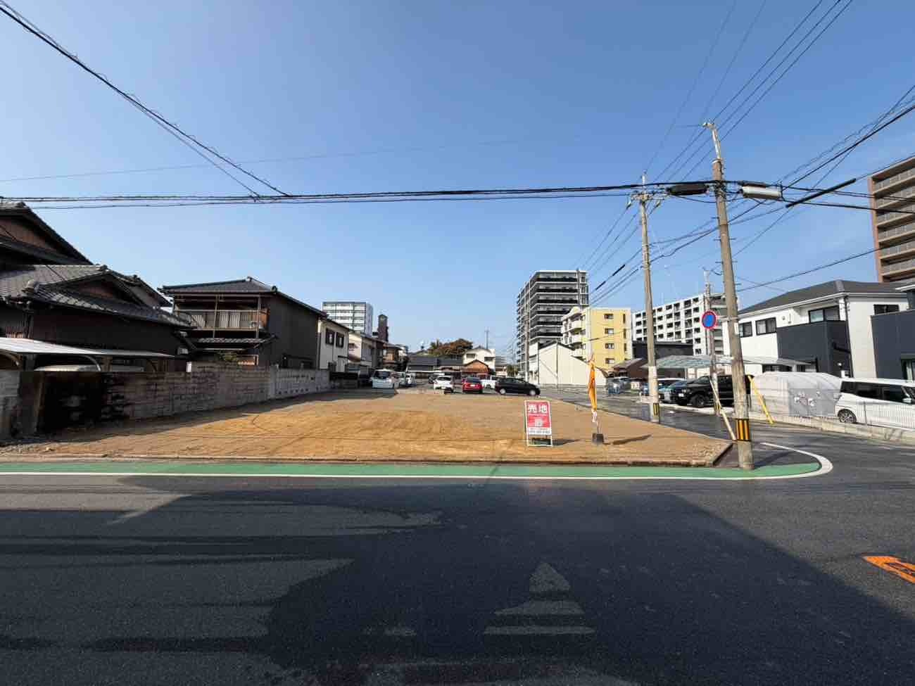 天神二丁目（3期）3号地の外観|すぐに建築可能！整地済みのきれいな土地です