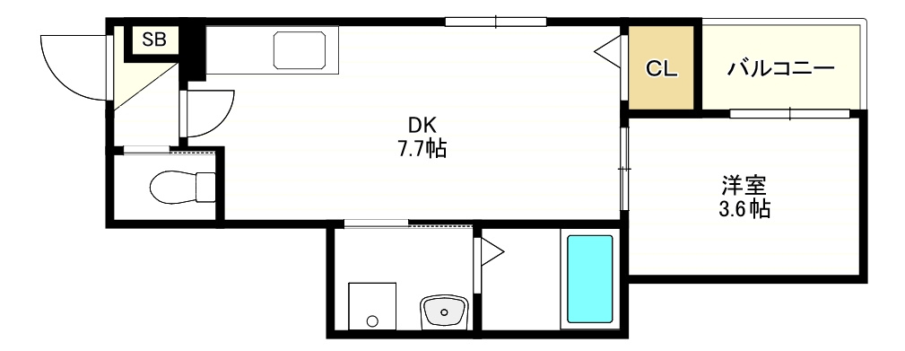 DEAR KINDAIの間取り