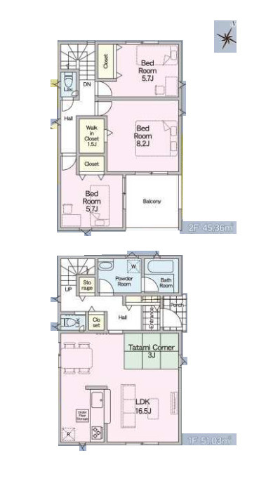 上尾市上尾下　第2　Ⅱ期　新築一戸建て　クレイドルガーデン　02