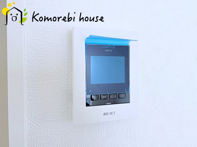 上尾市上尾下　第2　Ⅱ期　新築一戸建て　クレイドルガーデン　02の防犯設備|モニター付きインターホンです