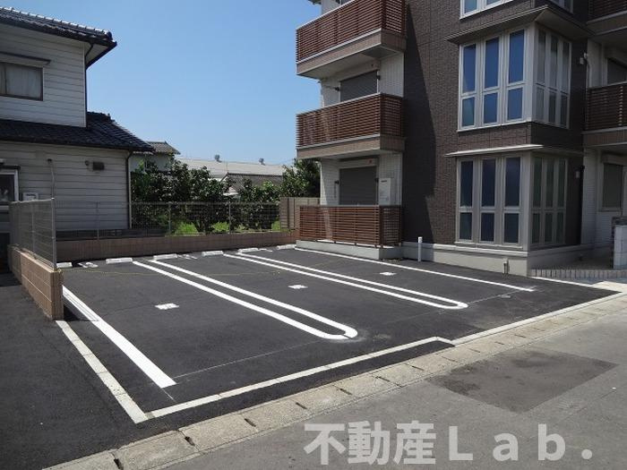 ルボア十禅寺の駐車場