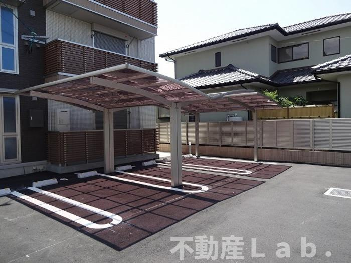 ルボア十禅寺の駐車場