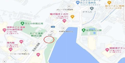 【地図】 | 大津市雄琴6丁目1　売土地