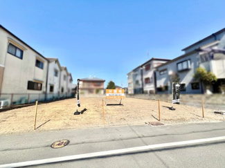【前面道路含む現地写真】 | 枚方市東船橋１丁目　3区画　土地分譲地
