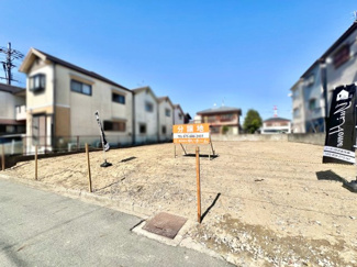 【前面道路含む現地写真】 | 枚方市東船橋１丁目　3区画　土地分譲地