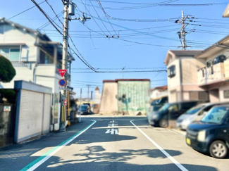 【前面道路含む現地写真】 | 枚方市東船橋１丁目　3区画　土地分譲地