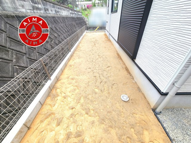福岡市東区三苫２丁目第3-1棟（1号棟）　の外観|お庭で自由な時間を過ごせます。