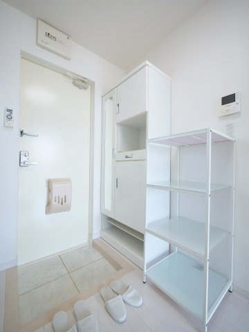 当新田ハイツの玄関|※写真は別の部屋のものです。