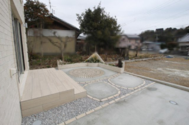 香南市野市町大谷　新築戸建　Ｃ号地の庭