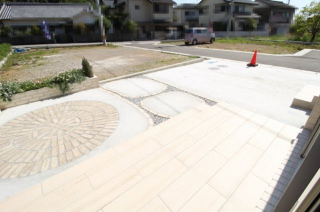 香南市野市町大谷　新築戸建　Ｃ号地の庭