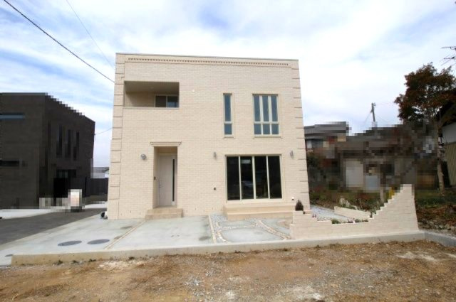 香南市野市町大谷　新築戸建　Ｃ号地の前面道路含む現地写真