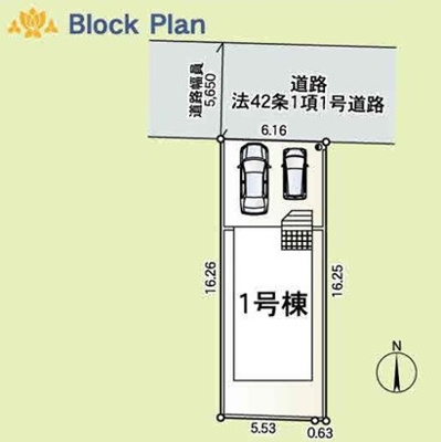 【区画図】 | 綾瀬市蓼川第6 新築戸建 全1棟