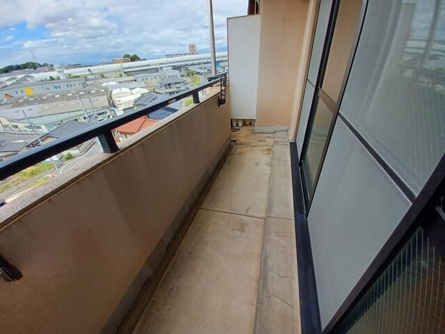 エポック三丁山のバルコニー