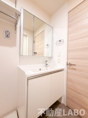 ソレイユ上汐の洗面所