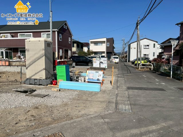 焼津市中根　第1／の前面道路含む現地写真|全３棟（2026年1月下旬撮影）