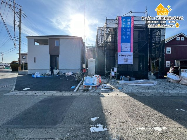 焼津市中根　第1／の前面道路含む現地写真|全３棟（2026年1月下旬撮影）