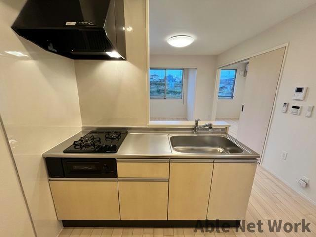 カームジェントルⅠ（ＣＡＬＭ ＧＥＮＴＬＥ１）のキッチン|コンロ付システムキッチン