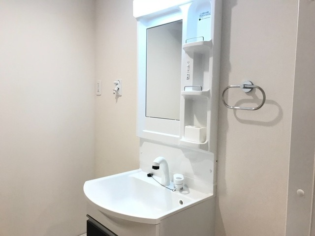 トレインサイド塚本の洗面所