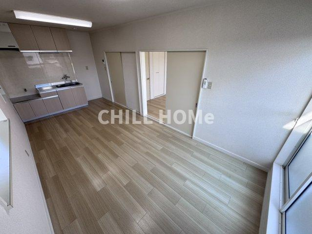 KGハイツⅨの居間・リビング|当社、チルホームのHPもご覧ください(^^)/物件情報多数♪