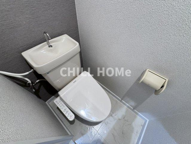 KGハイツⅨのトイレ|当社、チルホームのHPもご覧ください(^^)/物件情報多数♪