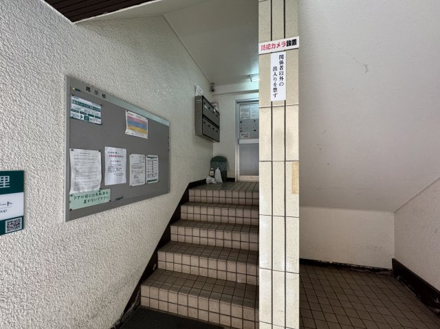 ハイツ富士のエントランス