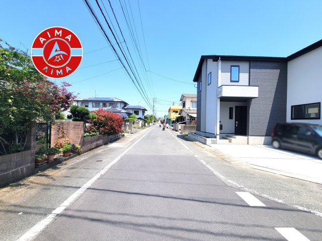 春日市上白水２丁目第2-1棟（1号棟）　の前面道路含む現地写真|前面道路です。