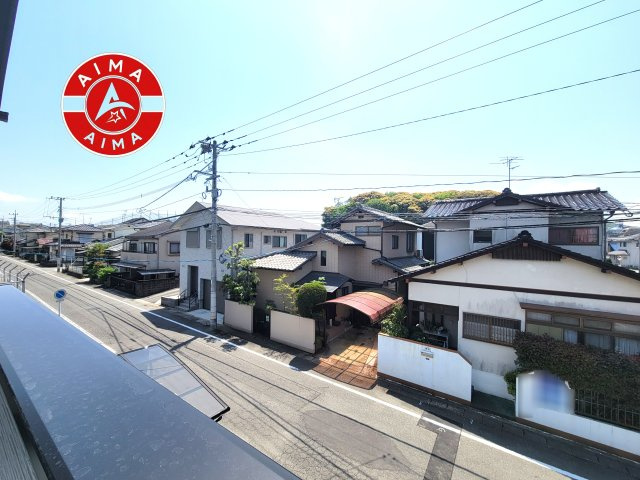 春日市上白水２丁目第2-1棟（1号棟）　の展望|窓から緑が見える物件も魅力的です。