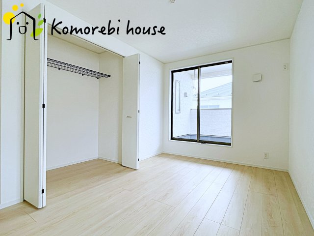 上尾市上尾下　第2　Ⅱ期　新築一戸建て　クレイドルガーデン　04の寝室|使い勝手のいい寝室です