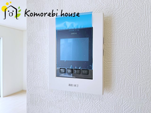 上尾市上尾下　第2　Ⅱ期　新築一戸建て　クレイドルガーデン　04の防犯設備|モニター付インターホンです