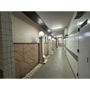 福岡市中央区那の川２丁目の賃貸マンションのロビー
