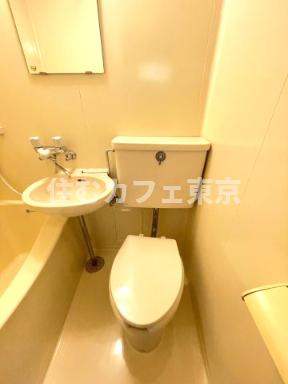 国分寺シティハイツのトイレ|コンパクトなトイレです※別部屋写真