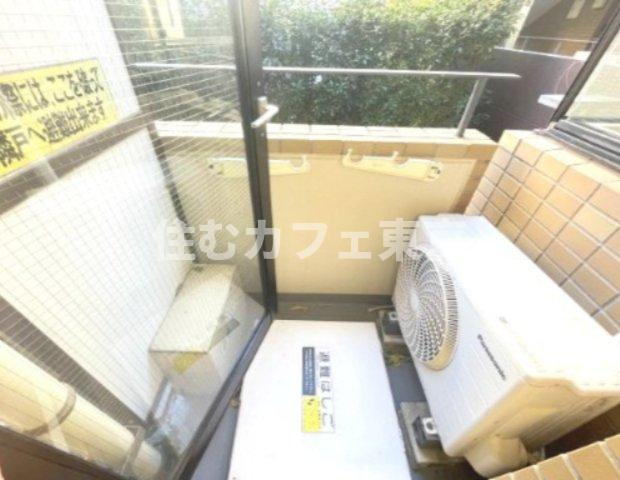 国分寺シティハイツのバルコニー|コンパクトなバルコニーです※別部屋写真