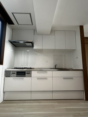 【キッチン】 | 勝どき第三関根ビル | コンパクトなキッチンで掃除もラクラク