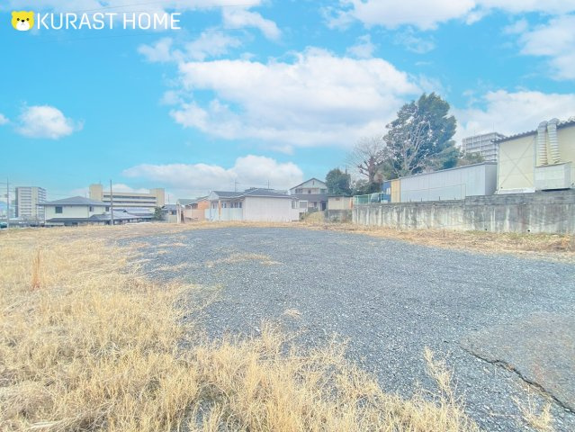 滋賀県大津市本宮2丁目　建築条件なし土地の前面道路含む現地写真
