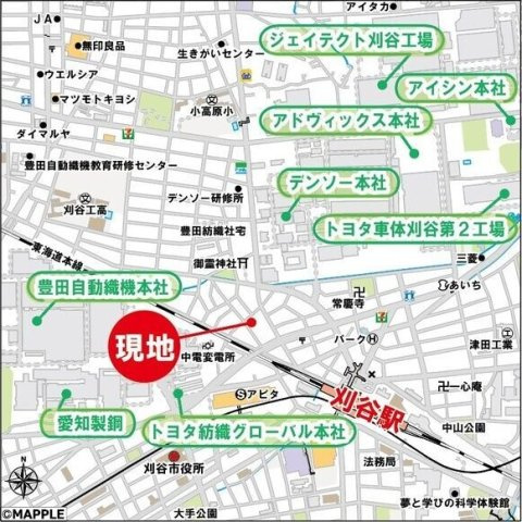 刈谷市桜町五丁目1棟貸しビルの外観