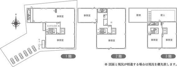 刈谷市桜町五丁目1棟貸しビルの間取り