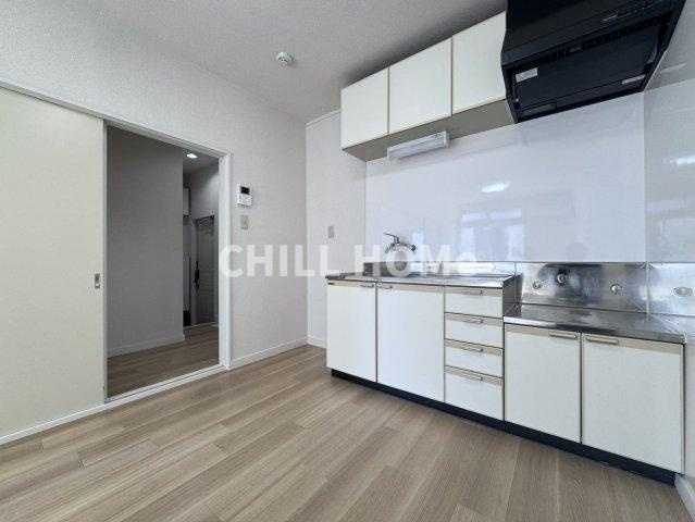 KGハイツⅨのキッチン|当社、チルホームのHPもご覧ください(^^)/物件情報多数♪