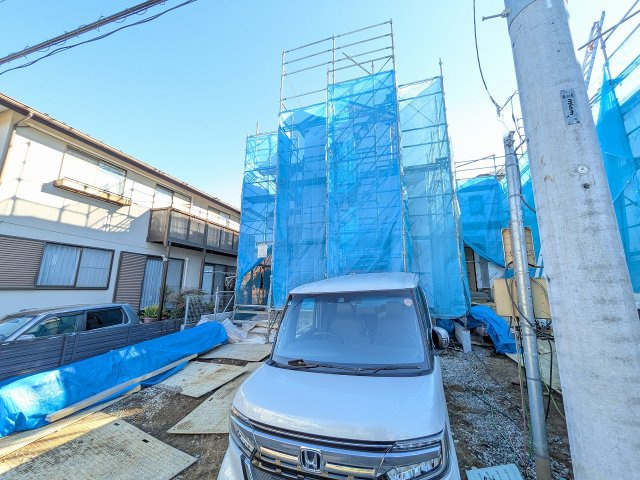 八王子市　石川町　新築一戸建て　８期の外観|～小宮駅徒歩13分　控除や減税で優遇の長期優良住宅　太陽光パネル搭載～