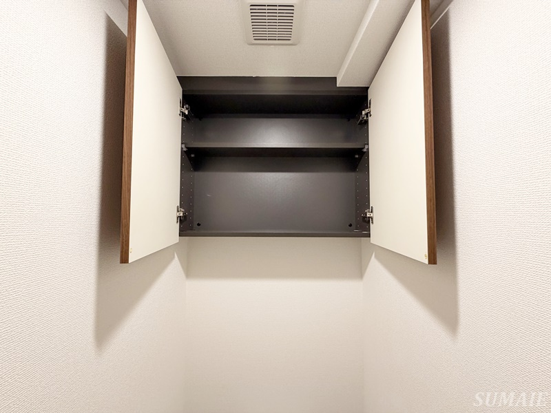 Theパームス西ヶ原の収納|トイレ上収納です☆