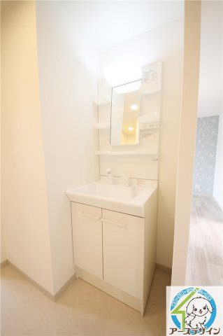 高津橋農住団地　C棟の洗面所|※類似部屋