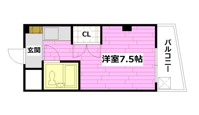 第３ファニー幸の間取り
