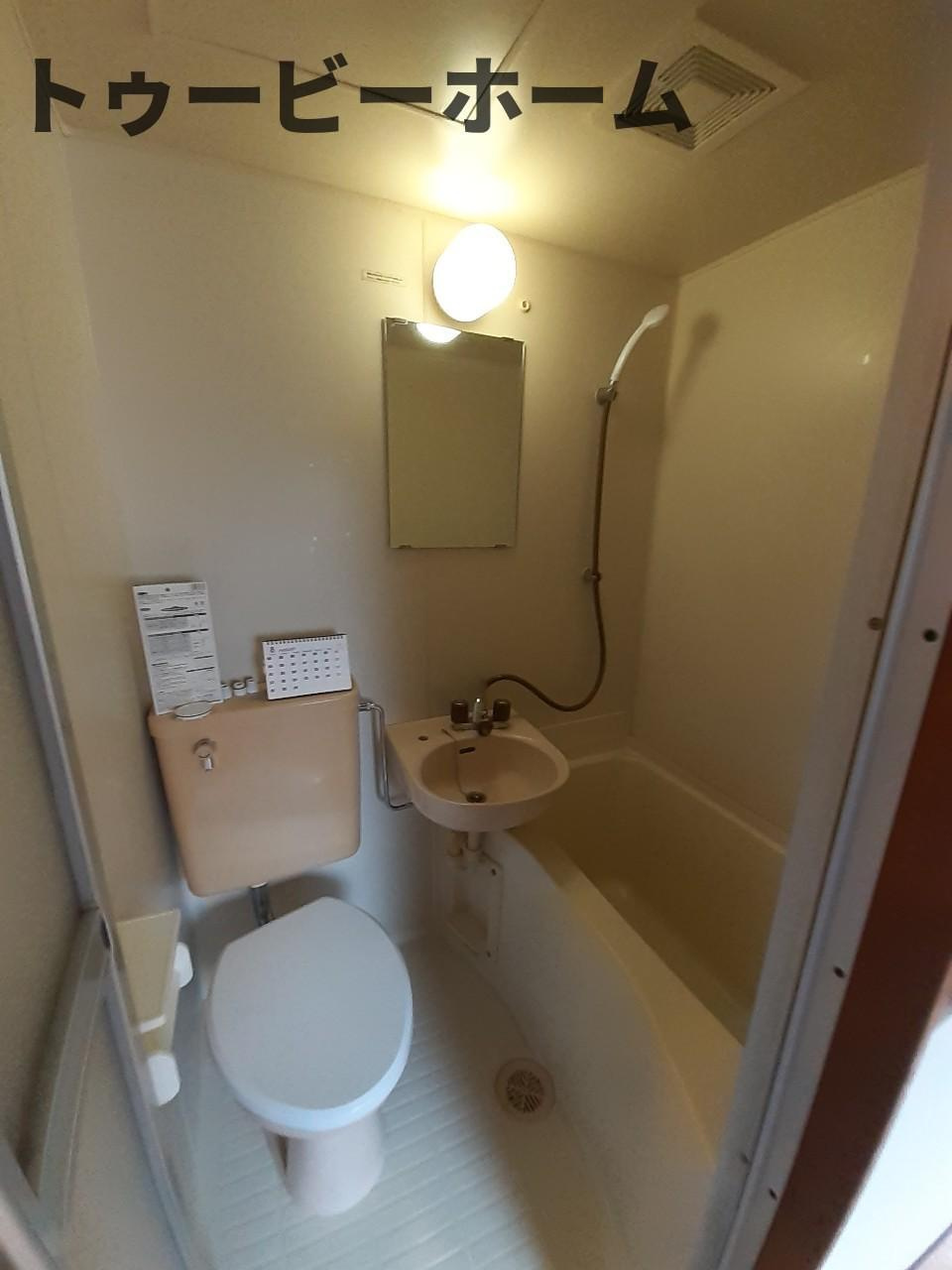 クレールサヤマハイツの洗面所|スペースが確保できる洗面所です