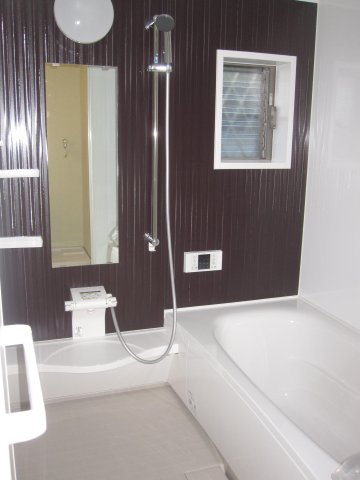 フジケンユニキューブ宮本町Ⅱの浴室|日々の疲れを癒すお風呂付です