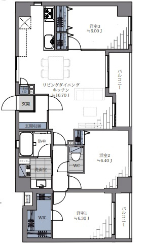 【間取り】 | クレアセンターマーク☆仲介手数料無料☆