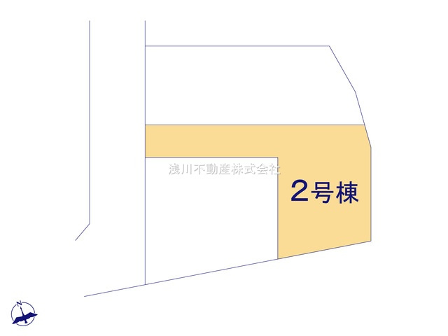 八王子市　石川町　新築一戸建て　８期の区画図|～全3棟の新しいコミュニティーが誕生～