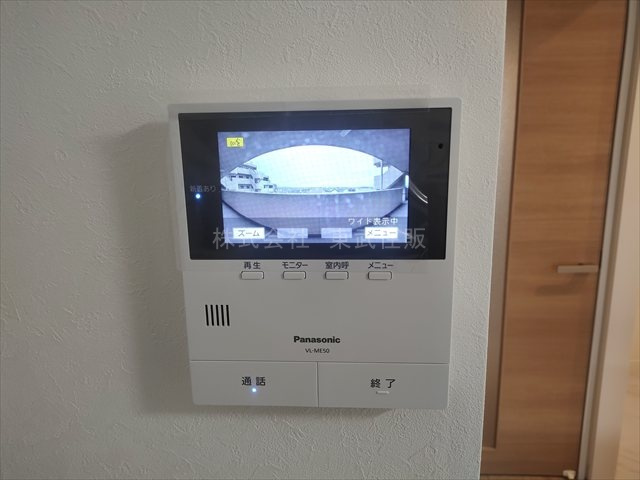 【セキュリティ】 | キャッスル川越南大塚 | TVモニター付インターホン