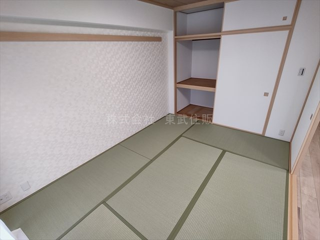 【和室】 | キャッスル川越南大塚 | 和室6.0帖、柔らかい畳が心地よい和室